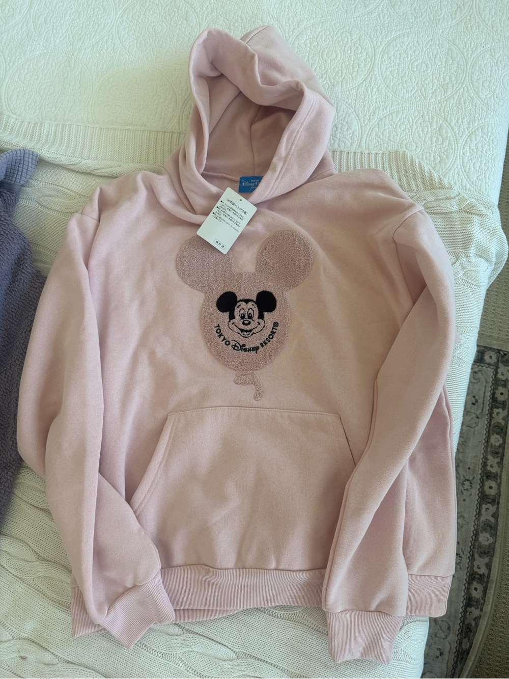 Disney Pink Mickey Balloon Pullover Hoodie